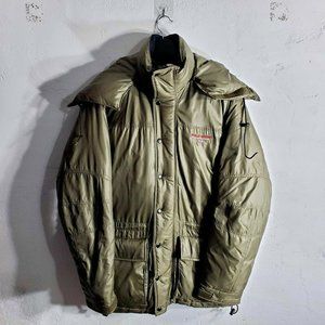 Polo Sport Goose Down Winter Parka Modern Mint Olive Khaki Ralph Lauren USA M-L